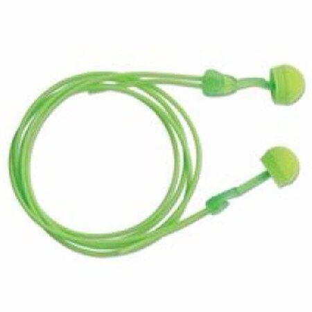 Moldex Moldex 507-6945 Glide Foam Twist in. Earplugs; Corded; Nrr 30Db; Green 507-6945